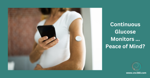 peace of mind with continuous glucose monitors