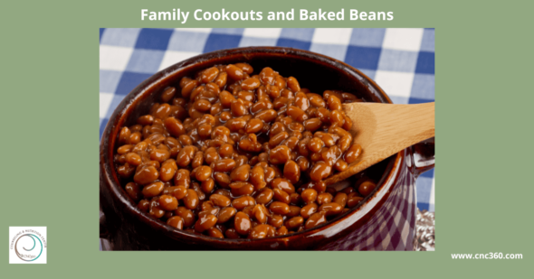 family cookout and baked beans recipe