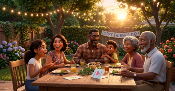 celebrating Father's Day