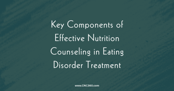 Nutrition counseling in eating disorder treatment research